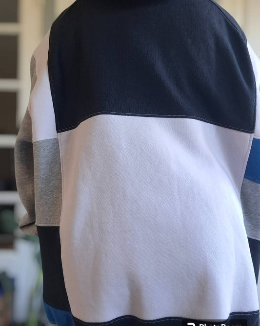 Oversized Hoodie Crawford Flerfärgad Storlek M