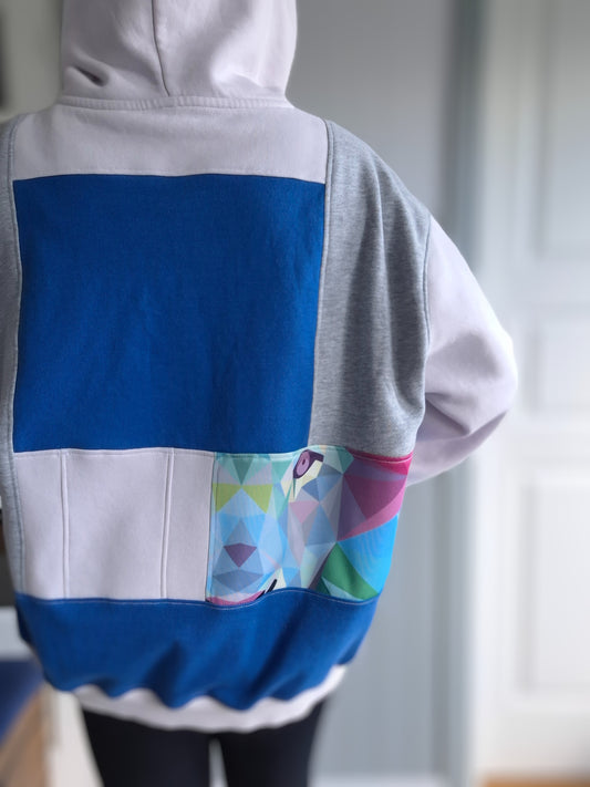 Oversized Hoodie Animal Storlek M
